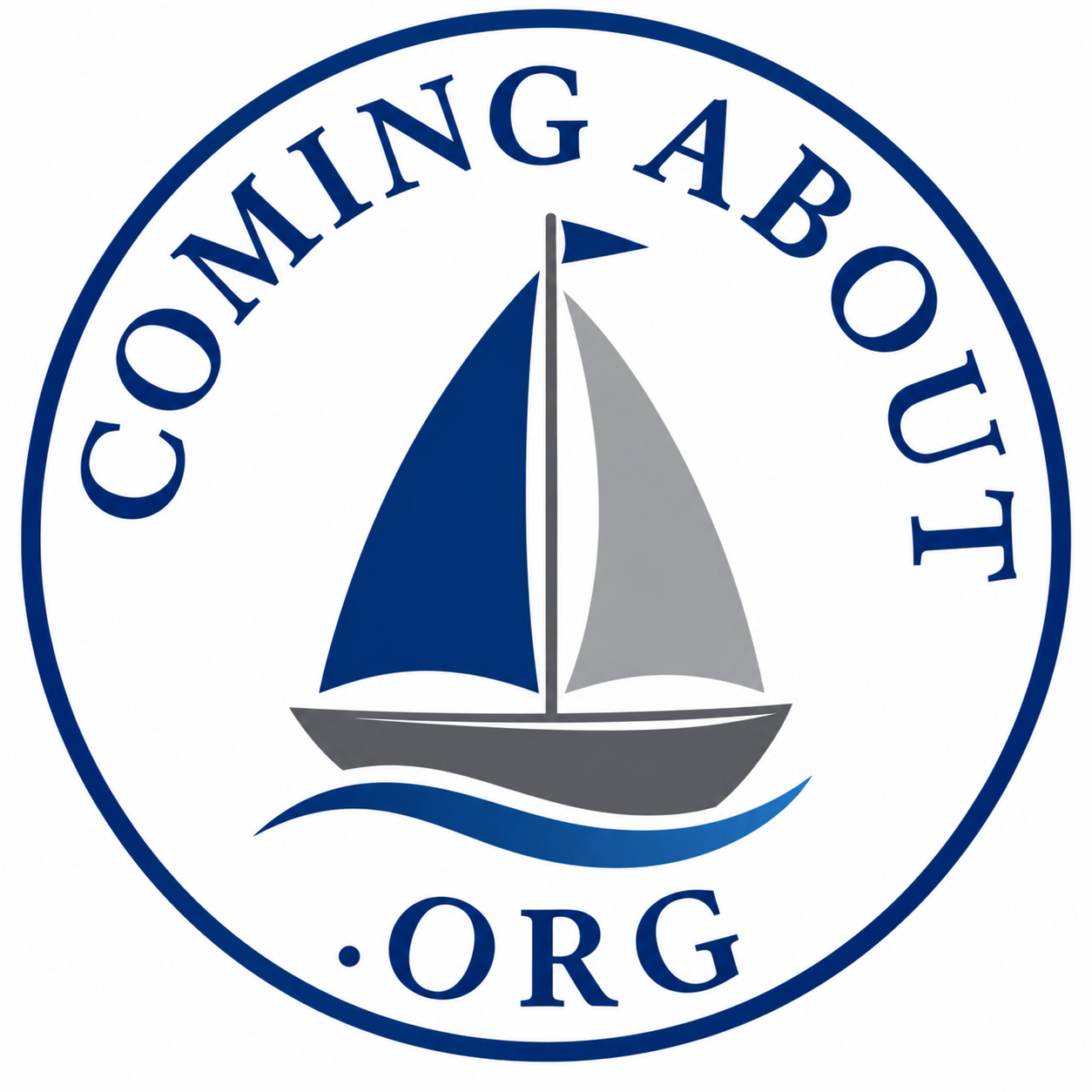 Coming About Logo